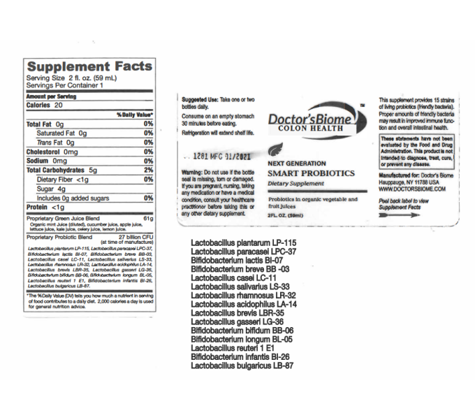 Comprar online DOCTOR'S BIOME COLON H 59 ML  NUTRINED - Farmacia Coliseum