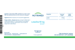 Comprar online LUTEOLINE 50 MG 60 CAP  NUTRINED - Farmacia Coliseum