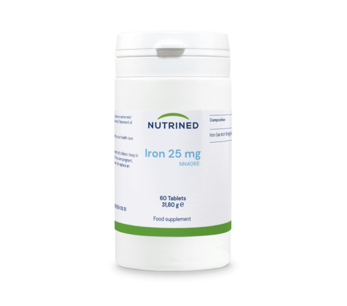 Comprar online IRON IJZER 25 MG 60 CAP NUTRINED - Farmacia Coliseum