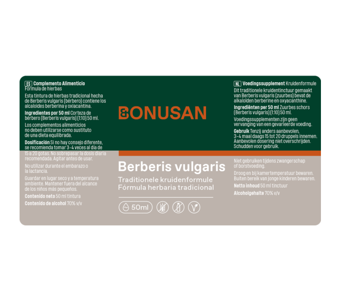 Comprar online BERBERIS VULGARIS 50 CC BONUSAN - Farmacia Coliseum