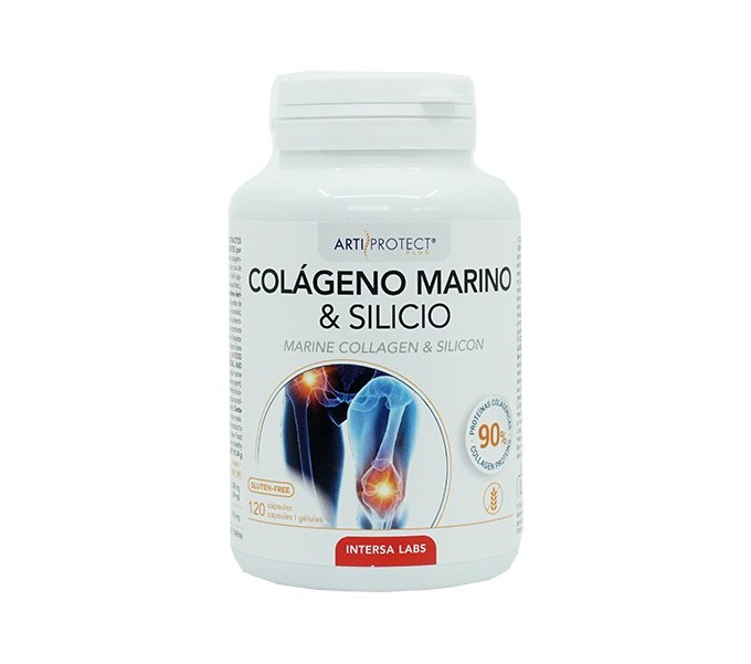 Comprar COLAGENO MARINO SILICIO 120 CAP INTERSA online - Coliseum