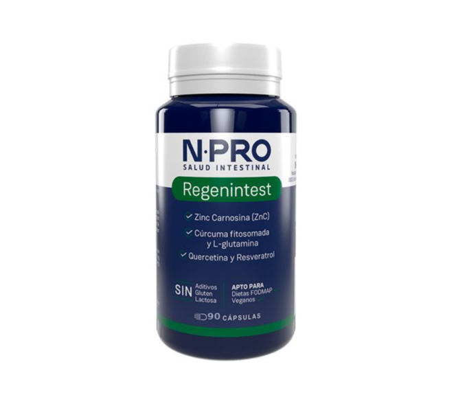 Comprar NPRO REGENINTEST 60 CAP NATURAL PROBIOTICS online - Coliseum