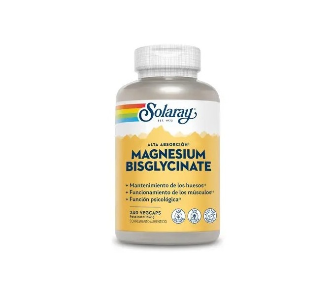 Comprar online MAGNESIO BISGLICINATO 240 CAPVEG SOLARAY Coliseum
