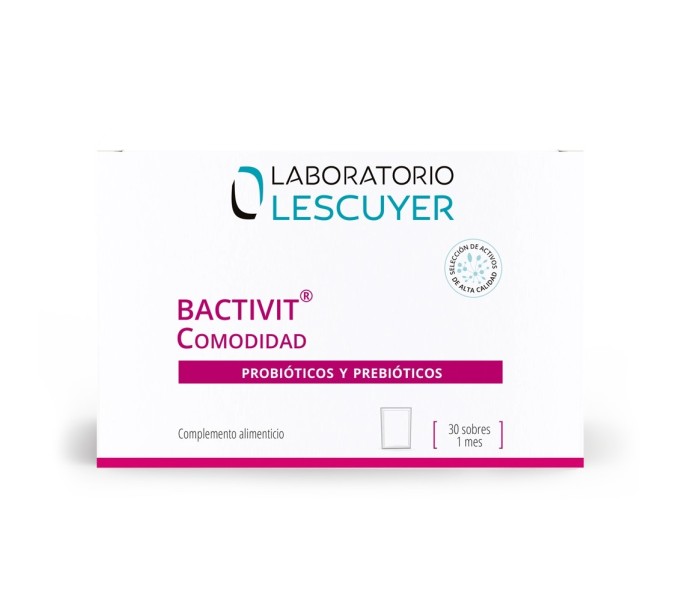 Comprar online BACTIVIT COMODIDAD 30 SOBRES LESCUYER - Farmacia Coliseum