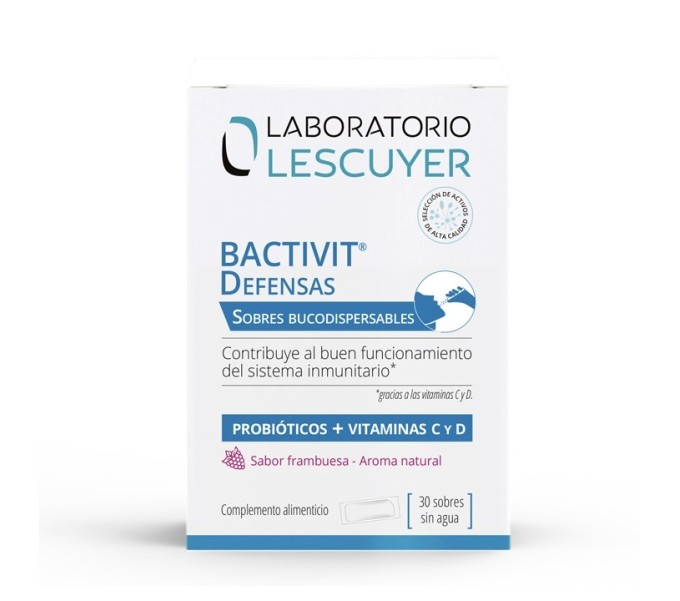 Comprar online BACTIVIT DEFENSAS 30 SOBRES LESCUYER - Farmacia Coliseum