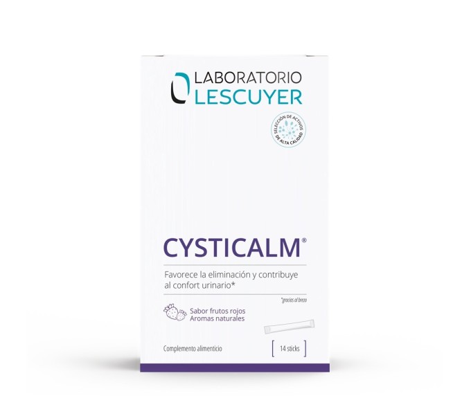 Comprar online CYSTICALM 14 STICKS LESCUYER - Farmacia Coliseum