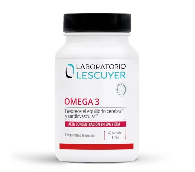 Comprar OMEGA 3 60 CAPS LESCUYER online - Farmacia Coliseum