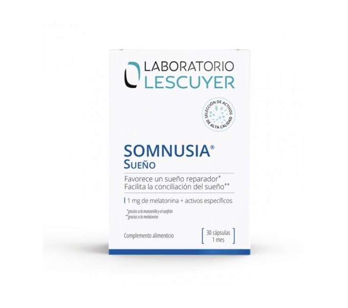 Comprar SOMNUSIA SUEÑO 30 CAPS LESCUYER online - Farmacia Coliseum
