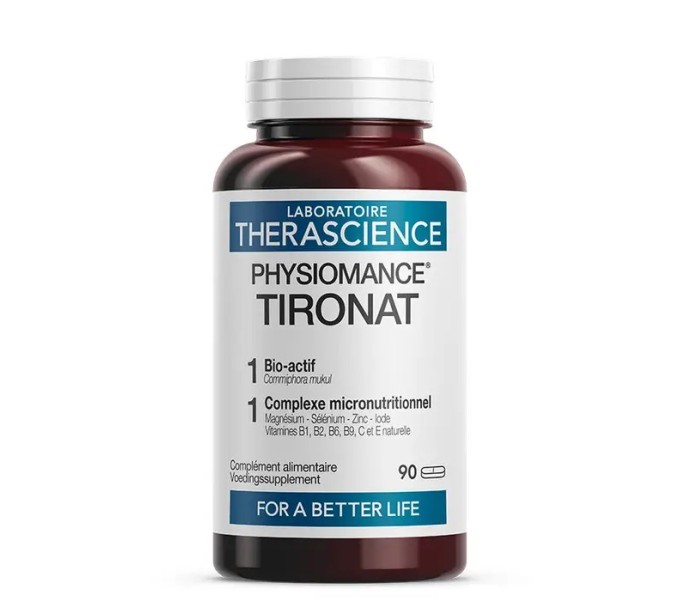 Comprar online TIRONAT 90 COMP PHYSIOMANCE THERASCIENCE - Farmacia Coliseum