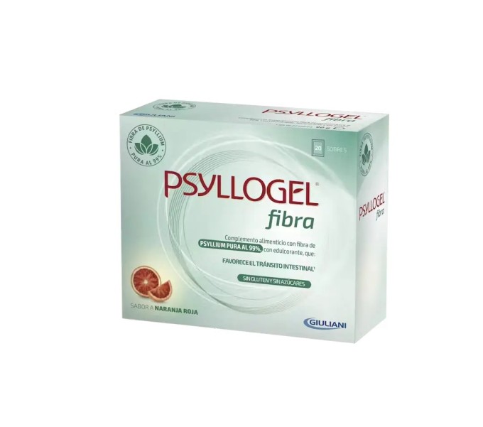 Comprar PSYLLOGEL FIBRA 20 SOBRES 4,3 G SABOR NARANJA ROJA BOIRON
