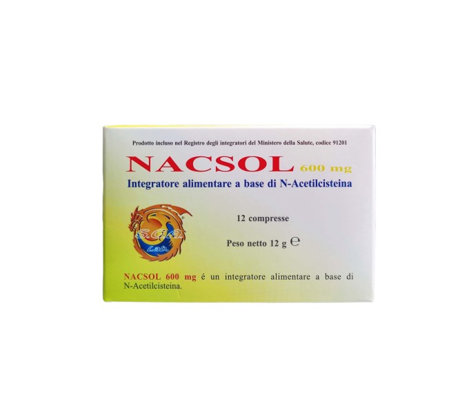 Comprar online NACSOL NAC 300 MG 60 COMP HERBOPLANET Farmacia Coliseum
