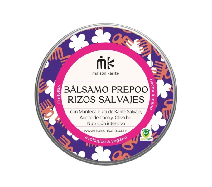 Comprar online BALSAMO PREPOO RIZOS SALVAJES 100ML LATA ALUMINIO MAISON KARITE Farmacia Coliseum