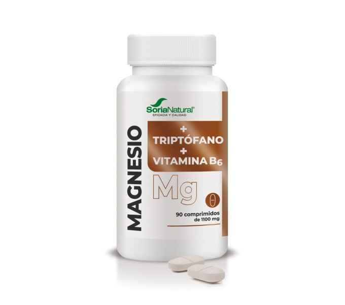 Comprar MAGNESIO TRIPTOFANO B6 90 COMP SORIA NATURAL online - Coliseum