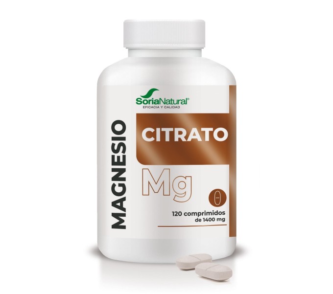 Comprar MAGNESIO CITRATO 120 COMP SORIA NATURAL online - Farmacia Coliseum