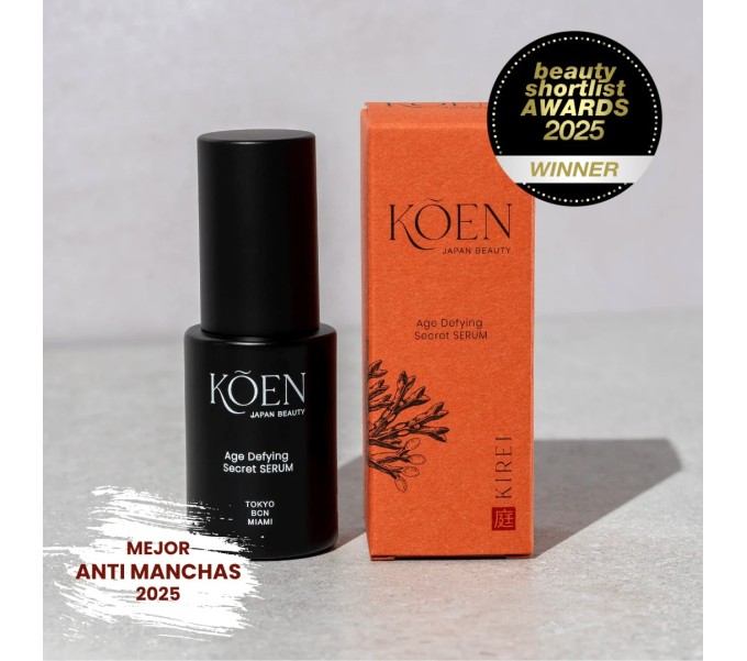 KOEN KIREI AGE DEFYING SECRET SERUM 30 ML SERUM ANTIEDAD Y MANCHAS -KOEN JAPAN