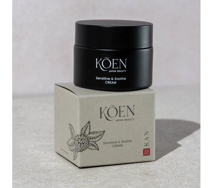 Comprar online KOEN KAN SENSITIVE&SOOTHE CREAM 50 ML CREMA HIDRATANTE PIEL SENSIBLE  - Farmacia Coliseum