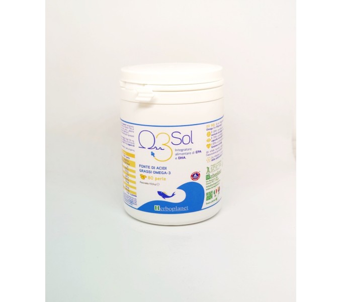 Comprar O3 SOL OMEGA-3 VITAMINA E 80 PERLAS HERBOPLANET online - Farmacia Coliseum