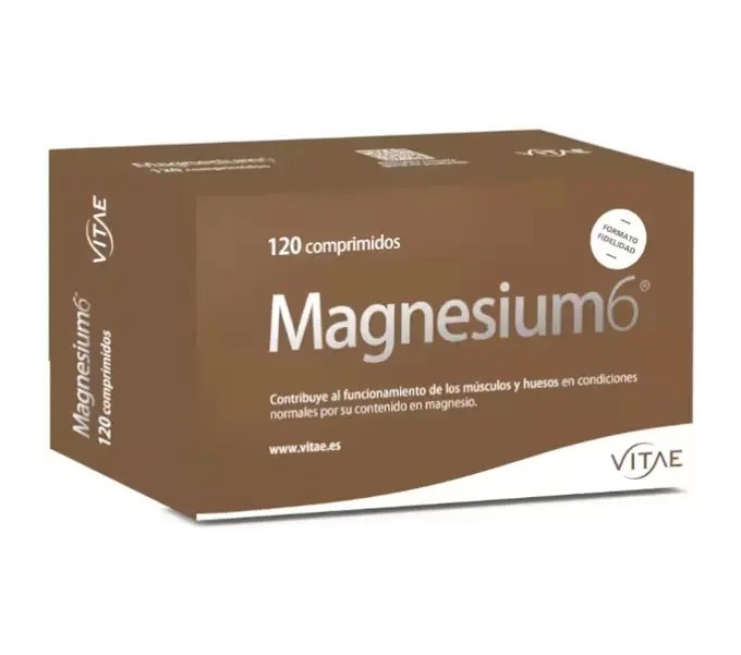 Comprar online MAGNESIUM6 120 COMPRIMIDOS VITAE - Farmacia Coliseum