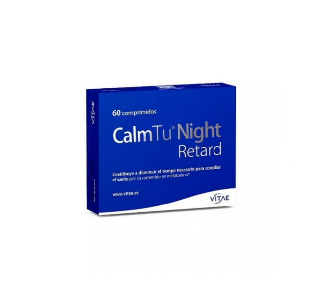 Comprar online CALMTU NIGHT RETARD 60 COMP VITAE - Farmacia Coliseum
