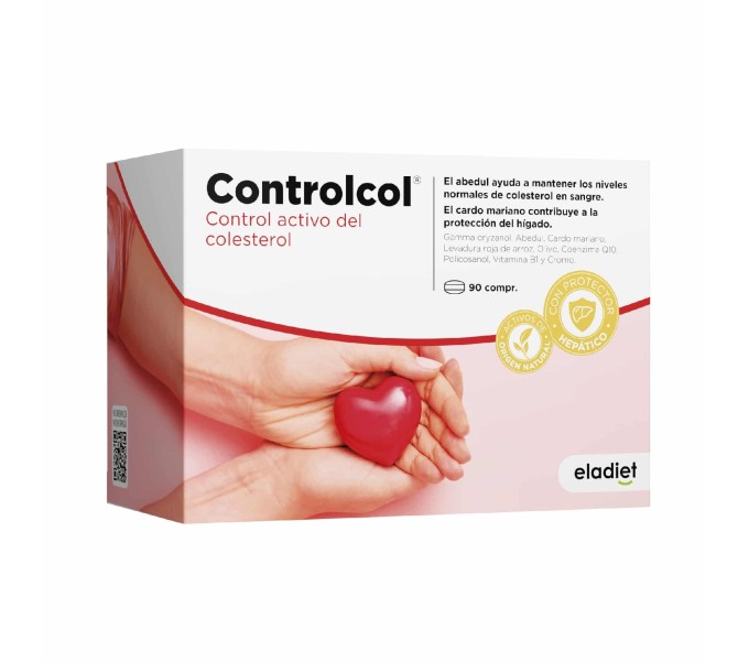 Comprar CONTROLCOL 90 COMP ELADIET online - Farmacia Coliseum
