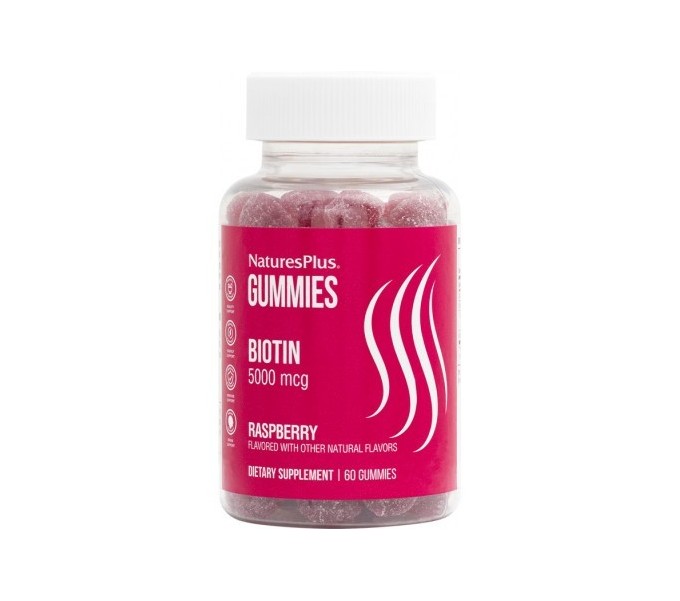 Comprar BIOTINA GUMMIES 60 GOMINOLAS NATURES PLUS online - Farmacia Coliseum
