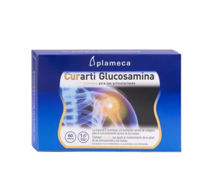 Comprar online CURARTI GLUCOSAMINA 60 CAP PLAMECA - Farmacia Coliseum
