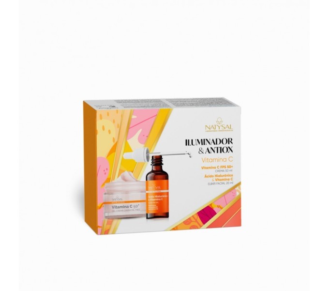 PACK ILUMINADOR & ANTIOX VITAMINA C NATYSAL farmacia Coliseum