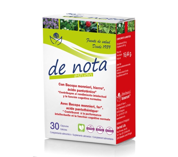 Comprar DE NOTA 30 CAP BIOSERUM online - Farmacia Coliseum