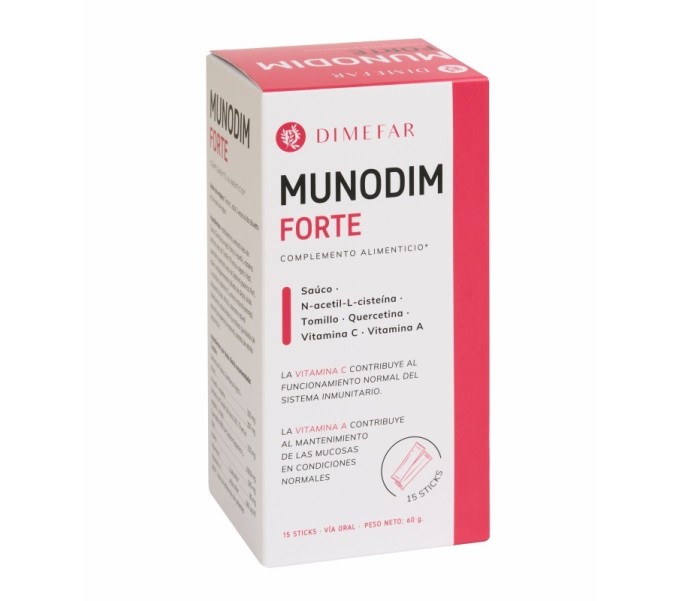Comprar online MUNODIM FORTE 15 STICKS DIMEFAR - Farmacia Coliseum