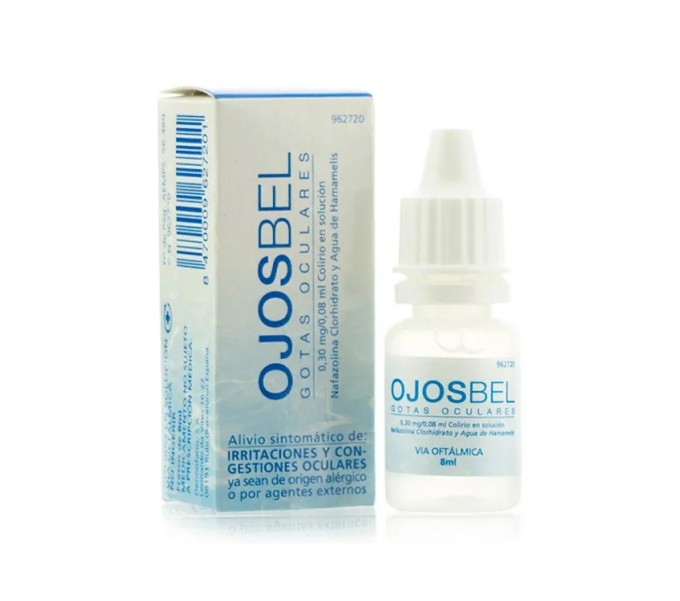 Comprar OJOSBEL GOTAS OCULARES 8 CC online - Farmacia Coliseum