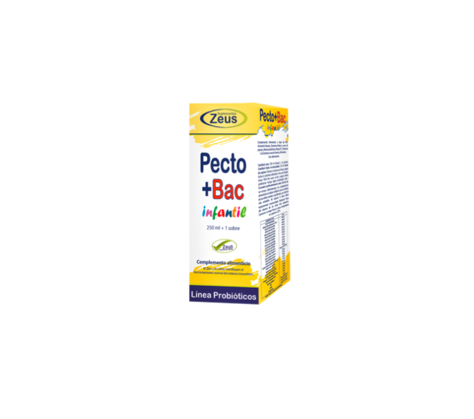 Comprar PECTO BAC INFANTIL 250 ML ZEUS online - Farmacia Coliseum