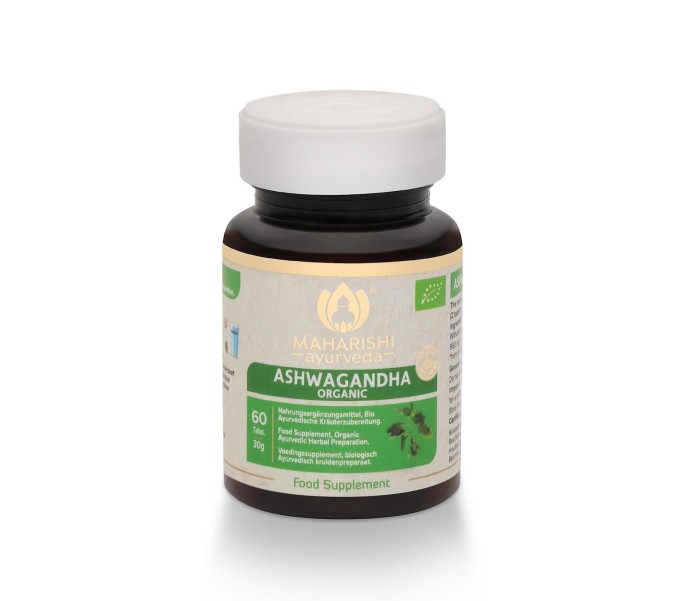 ASHWAGANDHA ESTRES Y VITALIDAD MAHARISHI AYURVEDA INDIAVEDA