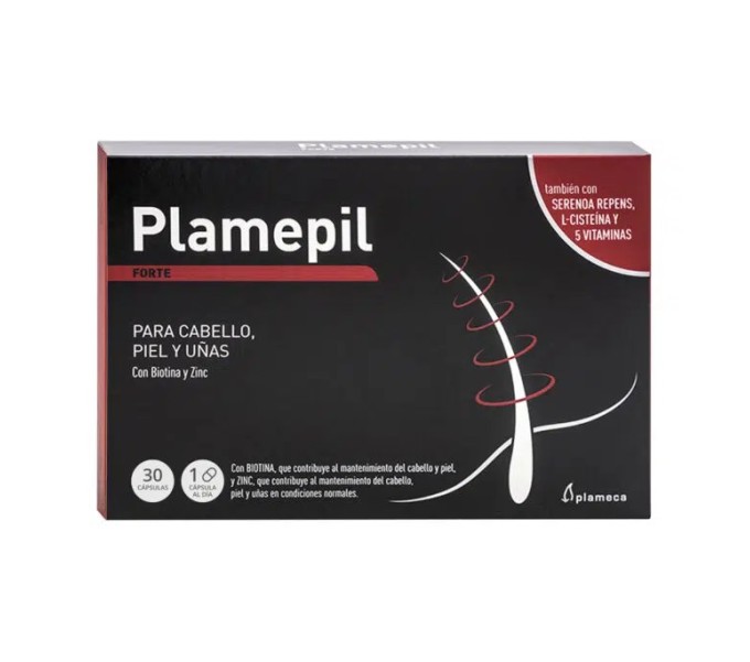 Comprar online PLAMEPIL FORTE CABELLO PIEL UÑAS 30 CAP PLAMECA