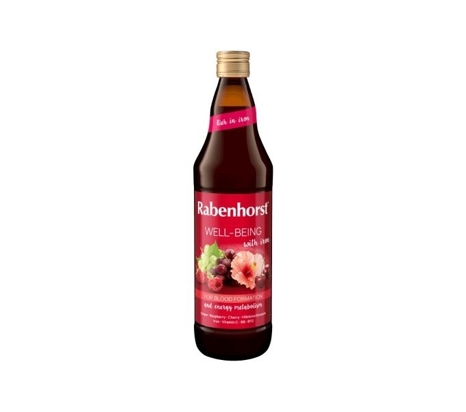 Comprar online WELL-BEING ZUMO 750 ML RABENHORST - Farmacia Coliseum
