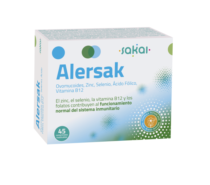 Comprar online ALERSAK 45 COMP MAST SAKAI - Farmacia Coliseum