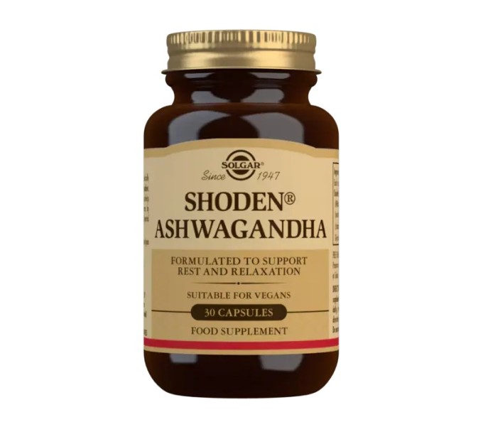 Comprar online ASHWAGANDHA SHODEN 120 MG 30 CAP SOLGAR - Coliseum