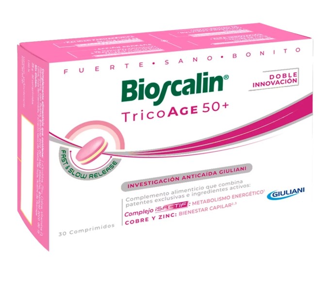 Comprar online BIOSCALIN TRICO AGE 50+ 30 COMP - Farmacia Coliseum