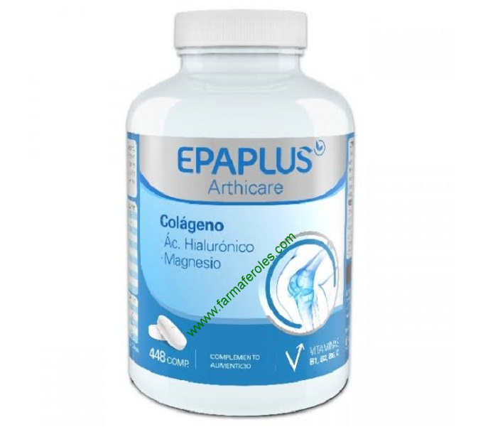 Comprar online EPAPLUS ARTHICARE COLAGENO ACIDO HIALURONICO MAGNESIO 448 COMP  - Farmacia Coliseum