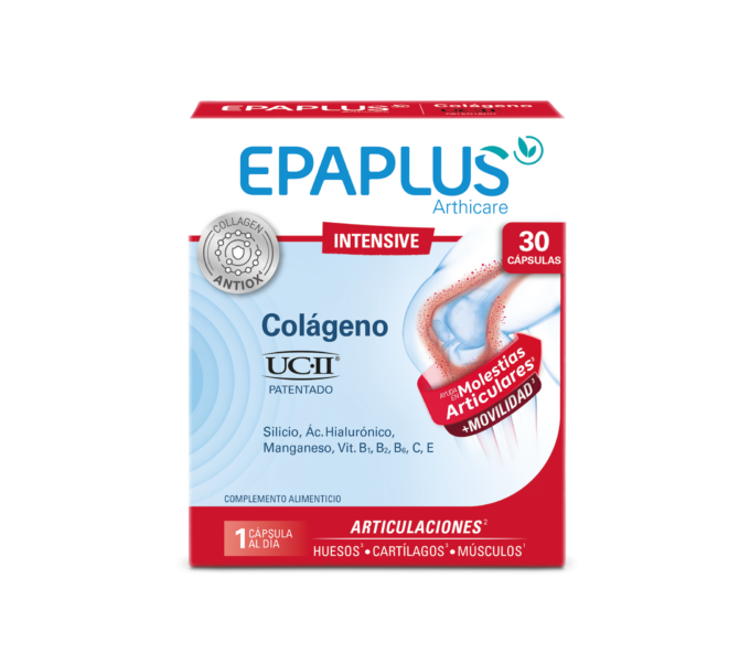 EPAPLUS ARTHICARE INTENSIVE UCII COLAGENO HIALURONICO MAGNESIO SILICIO 30 COMP