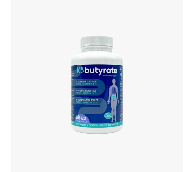 Comprar online KBUTYRATE 120 CAP KEYBIOLOGICAL - Farmacia Coliseum
