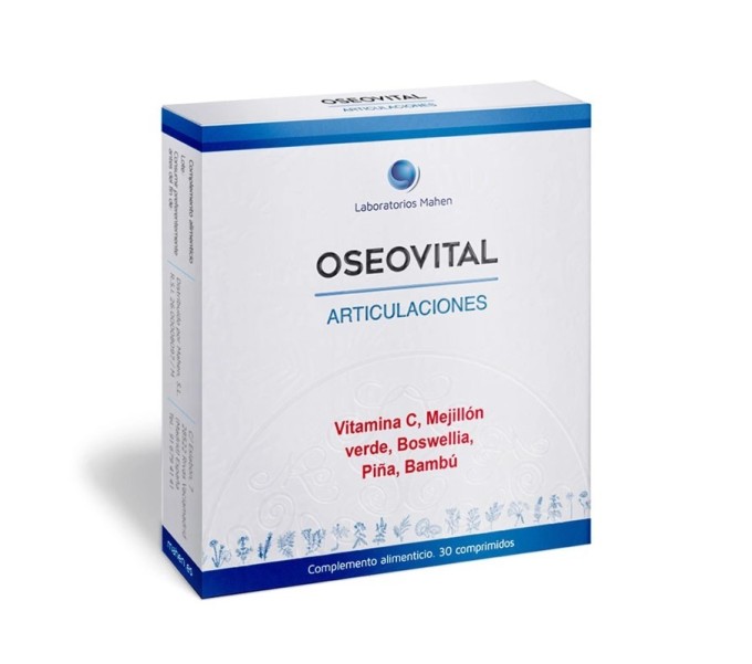 Comprar OSEOVITAL ARTICULACIONES 30 COMP MAHEN online - Farmacia Coliseum