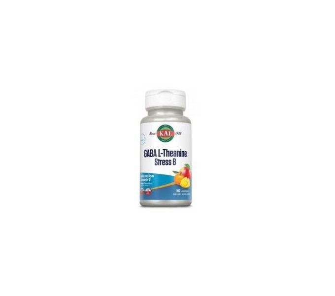 Comprar GABA L-THEANINA STRESS 100 CAPS SOLARAY online - Farmacia Coliseum