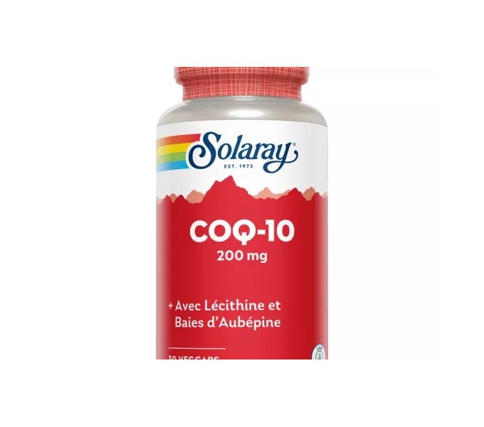 Comprar online COENZIMA Q10 200MG 30 CAP SOLARAY - Farmacia Coliseum