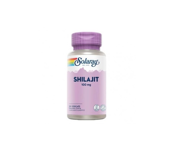 Comprar SHILAJIT 100MG 30 VEGCAPS SOLARAY online - Farmacia Coliseum