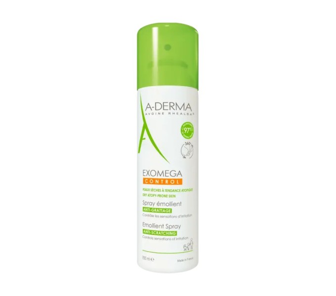A DERMA EXOMEGA CONTROL SPRAY EMOLIENTE ANTI RASCADO 200 ML