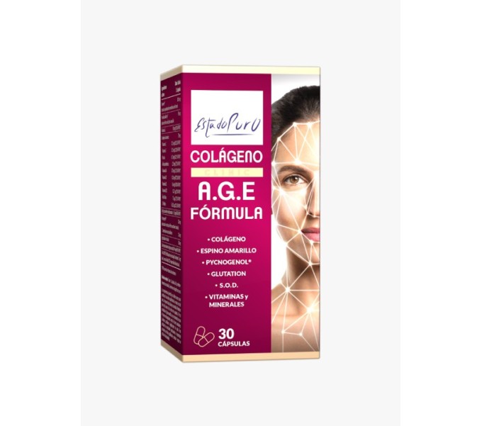 Comprar COLAGENO AGE FORMULA 30 CAP ESTADO PURO TONGIL  online - Farmacia Coliseum
