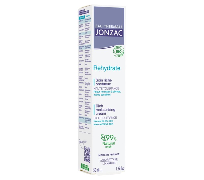 JONZAC CREMA RICA HIDRATANTE REHYDRATE 50 ML - Farmacia Coliseum