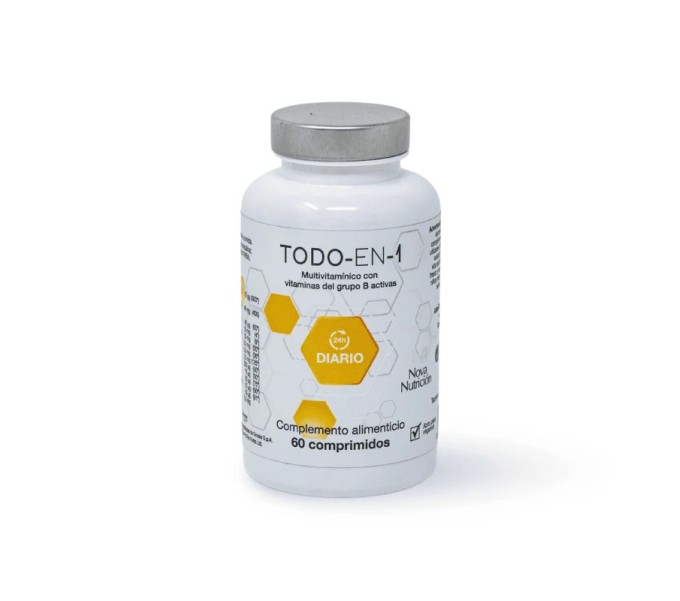 TODO EN 1 DIARIO 60 COMP NOVA NUTRICION - Farmacia Coliseum