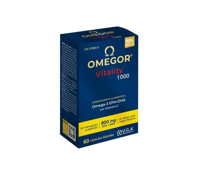 OMEGOR KRILL + VIT D 60 CAP UGA NUTRACEUTICALS - Farmacia Coliseum