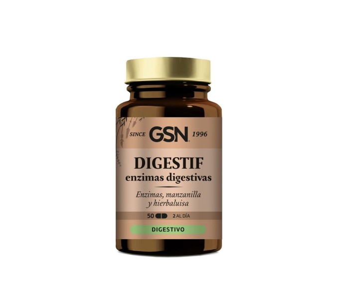 ENZIMAS DIGESTIVAS DIGESTIF 50 COMP GSN - Farmacia Coliseum